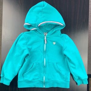 Carters blue hoodie